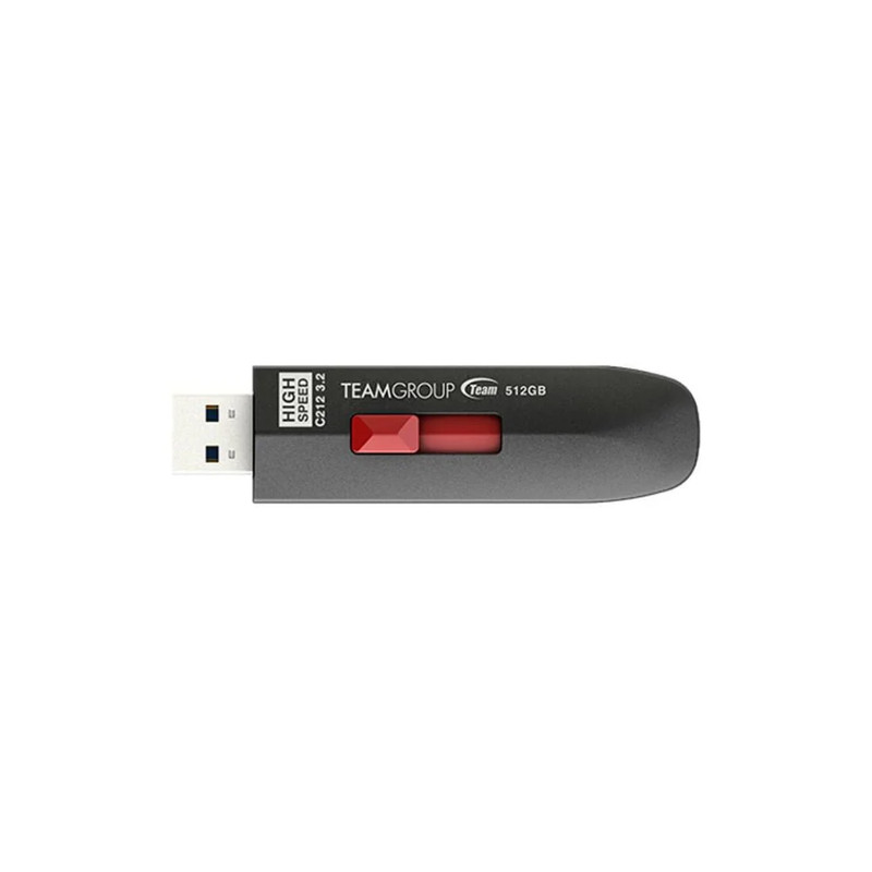 Team Group C212 512GB Extreme Speed USB 3.2 Gen2 Flash Drive - مساحة تخزين